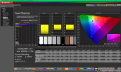 校准后的 ColorChecker