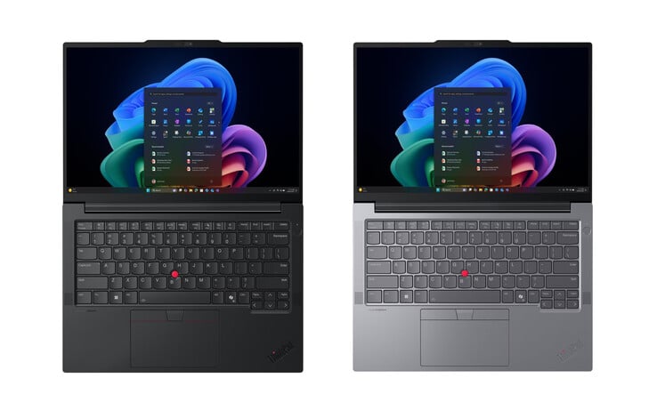 ThinkPad E14 Gen 8 英特尔版将有两种颜色，但并非在所有市场都有销售。