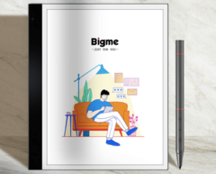 Bigme inkNote Color+采用了Kaleido 3色E Ink显示屏，保证了更生动和饱和的色彩。(图片来自Bigme)