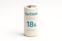 全新电池技术，充电速度超快：VarEVolt 电池可在 18 秒内完成充电。(图片来源：GPT-image-1）