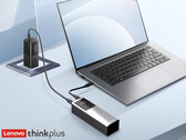 125 瓦的 ThinkPlus 移动电源在中国的售价约为 32 美元。图：便携式充电器的宣传图片。(图片来源：联想）