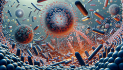 澳大利亚莫纳什大学的研究人员在人工智能的帮助下，在抗击多重耐药病菌方面取得了突破性进展。(图片来源：DallE3）