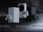 微软在其最新活动中发布了几款新的 Xbox 游戏机（图片来自微软）