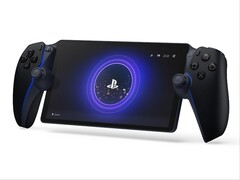 黑色的 PlayStation Portal。