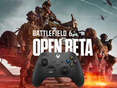 战地 6》游戏测试横幅与手柄（图片来源：Electronic Arts、Microsoft Xbox Gaming，有编辑）