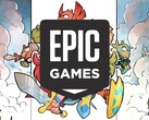 Epic Games 的徽标。