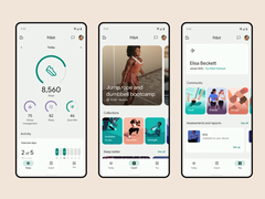 Fitbit 似乎正在重新设计其应用程序（图为当前版本）。(图片来源：Fitbit）