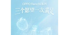 Reno14 系列即将正式发布。(图片来源：Oppo）