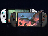 ONEXPLAYER 2采用了任天堂Switch的外形设计，并为其配备了基于RDNA 2的iGPU。(图片来源：One-netbook)
