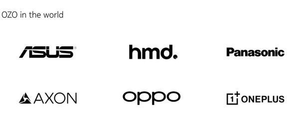 华硕、HMD、Oppo 和 OnePlus 等品牌都推出了采用诺基亚 OZO 音频技术的设备。(图片来源：诺基亚）
