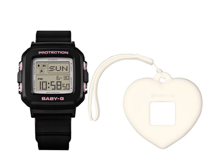 卡西欧 Baby-G+Plus BGD-10KH-1 手表。(图片来源：卡西欧）