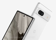 Pixel 7a对Pixel 7的设计进行了小幅调整。(图片来源：@OnLeaks &amp;amp; SmartPrix)