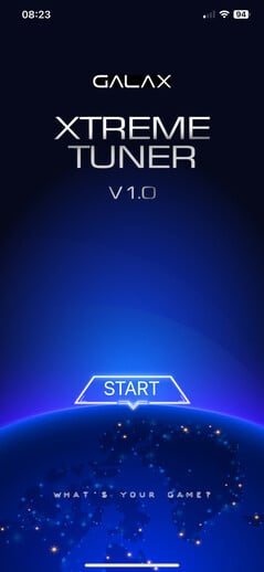 Xtreme Tuner Plus - 主屏幕