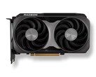 Radeon RX 9060 XT GPU 的艺术效果图。(图片来源：AMD）