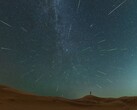 英仙座流星雨期间拍摄的图片。(图片来源：Costfoto/NurPhoto - Getty Images）