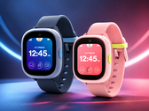 Gizmo Watch 4 提供开心果粉和暮色蓝两种配色