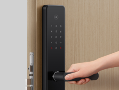小米智能门锁 E20 Wi-Fi 版配有指纹扫描仪。(图片来源：小米）