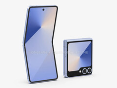 Galaxy Z Flip7 的宽度可能与Galaxy S25 Plus 差不多。(图片来源:Android Headlines & @OnLeaks)
