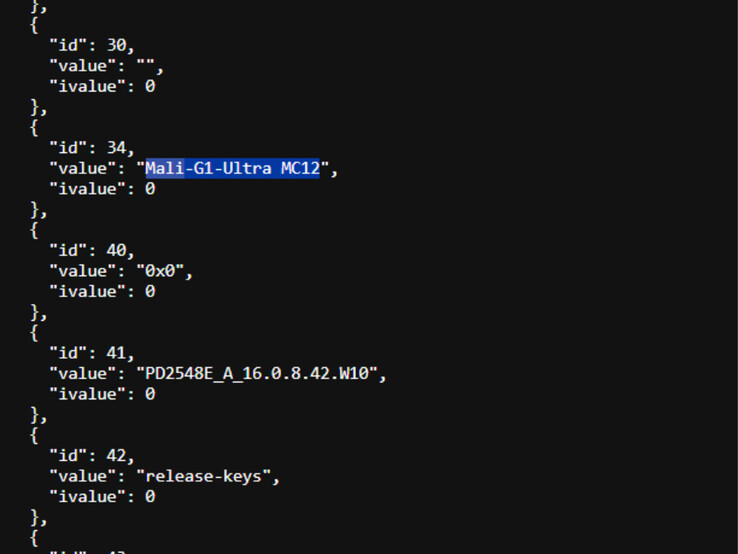vivo X300s 采用 Mali G1-Ultra MC12 作为 Dimensity 9500 的一部分。
