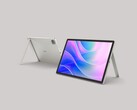 宏碁 Iconia A14 有两个 USB-C 端口，一个音频插孔位于不同寻常的位置，还有一个集成的脚架。(图片来源：宏碁）