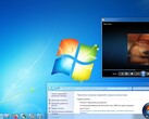 Windows 7 家庭高级版桌面。2025 年 6 月截图。(图片来源：Sergey Tarasov / Notebookcheck）