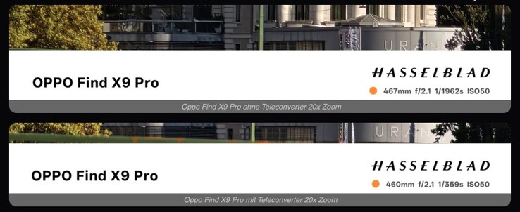 使用外置镜头时,快门速度和/或 ISO 值会发生显著变化,表明光照不足。