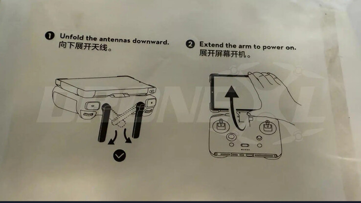指导如何使用大疆创新的新型 RC Pro 2 控制器。(图片来源：via DroneXL）