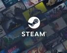 游戏封面上的 Steam 徽标。(图片来源：Valve）