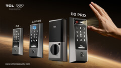 TCL 的全新 D2 系列包括 D2、D2 Plus 和 D2 Pro 智能门锁（图片来源：TCL）