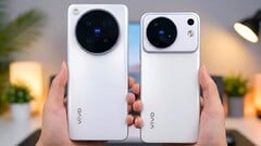 目前流传的图片突显了Vivo X500 Pro机型(左)与Vivo X500在设计上的差异。