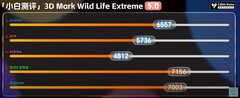 3DMark WildLife Extreme。  (图片来源：小白的技术评测）