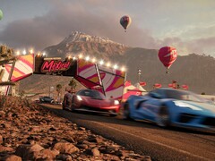 极限竞速：地平线 5》（Forza Horizon 5）已登陆 PS5。(图片来源：PlayStation 商店）