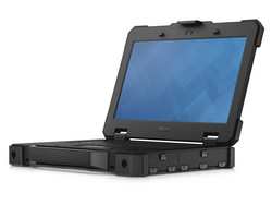 The Dell Latitude 14 7414 Rugged Extreme, supplied by Dell Germany.