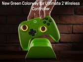 8BitDo Ultimate 2 无线控制器现推出全新绿色版本。 图片来源：8BitDo