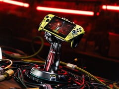 赛博朋克 2077》主题的华硕 ROG Xbox Ally X 由 AK Mod 制作。