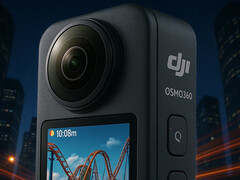 大疆 Osmo 360 概念图，基于最近泄露的上手图片。(图片来源：Hakasushi）