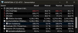 在CB15上运行100°C