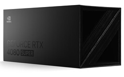 NvidiaGeForce RTX 4080 超级 Founders Edition - 包装。(图片来源：Nvidia）