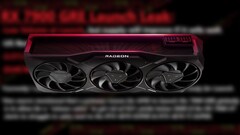 Radeon RX 7900 GRE 的平均游戏频率为 1.88 GHz。(来源：摩尔定律已死/AMD/编辑）