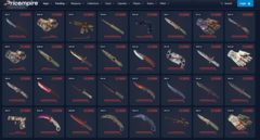 CS2 价格跟踪网站 Price Empire 的截屏（图片来源：Price Empire）