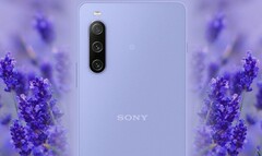 索尼Xperia 10 IV发布了一系列颜色，包括黑色、白色、薄荷色和淡紫色。(图片来源：索尼-编辑)