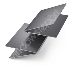 XPS 13 9345 和现有的 XPS 13 9340 外观完全相同，如图所示。(图片来源：Windows Report）