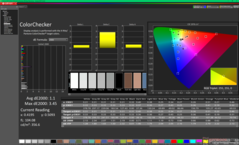 校准后的 ColorChecker