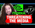 Gamers Nexus 讨论 Nvidia 操控评论员和评论（图片来源：Gamers Nexus on YouTube）