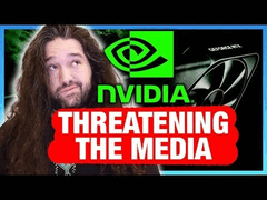 Gamers Nexus 讨论 Nvidia 操控评论员和评论（图片来源：Gamers Nexus on YouTube）