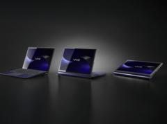 Vaio T 釉彩特别版通过其多向翻转设计展示了三种使用姿态