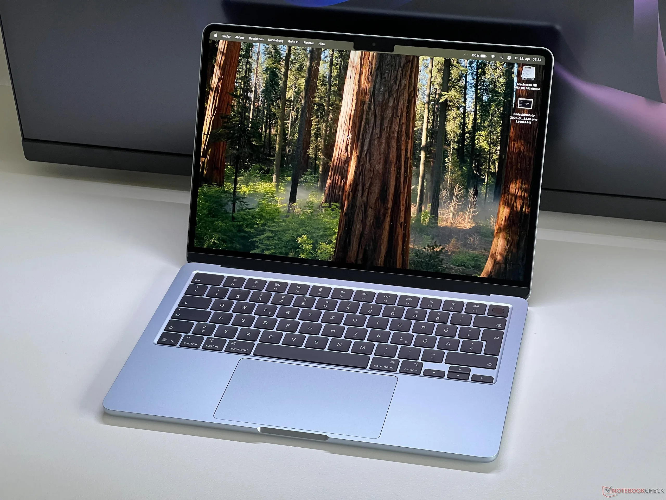 Apple MacBook Air 13 M5 - Notebookcheck CN