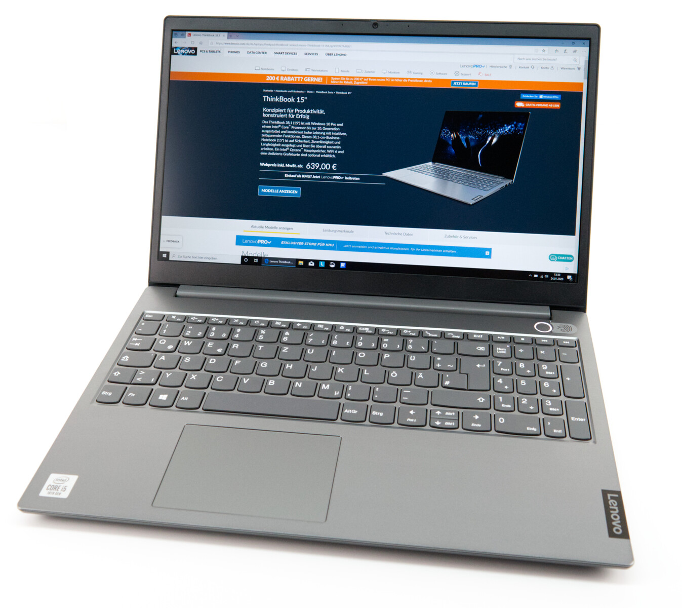 Lenovo ThinkBook 15 - Notebookcheck