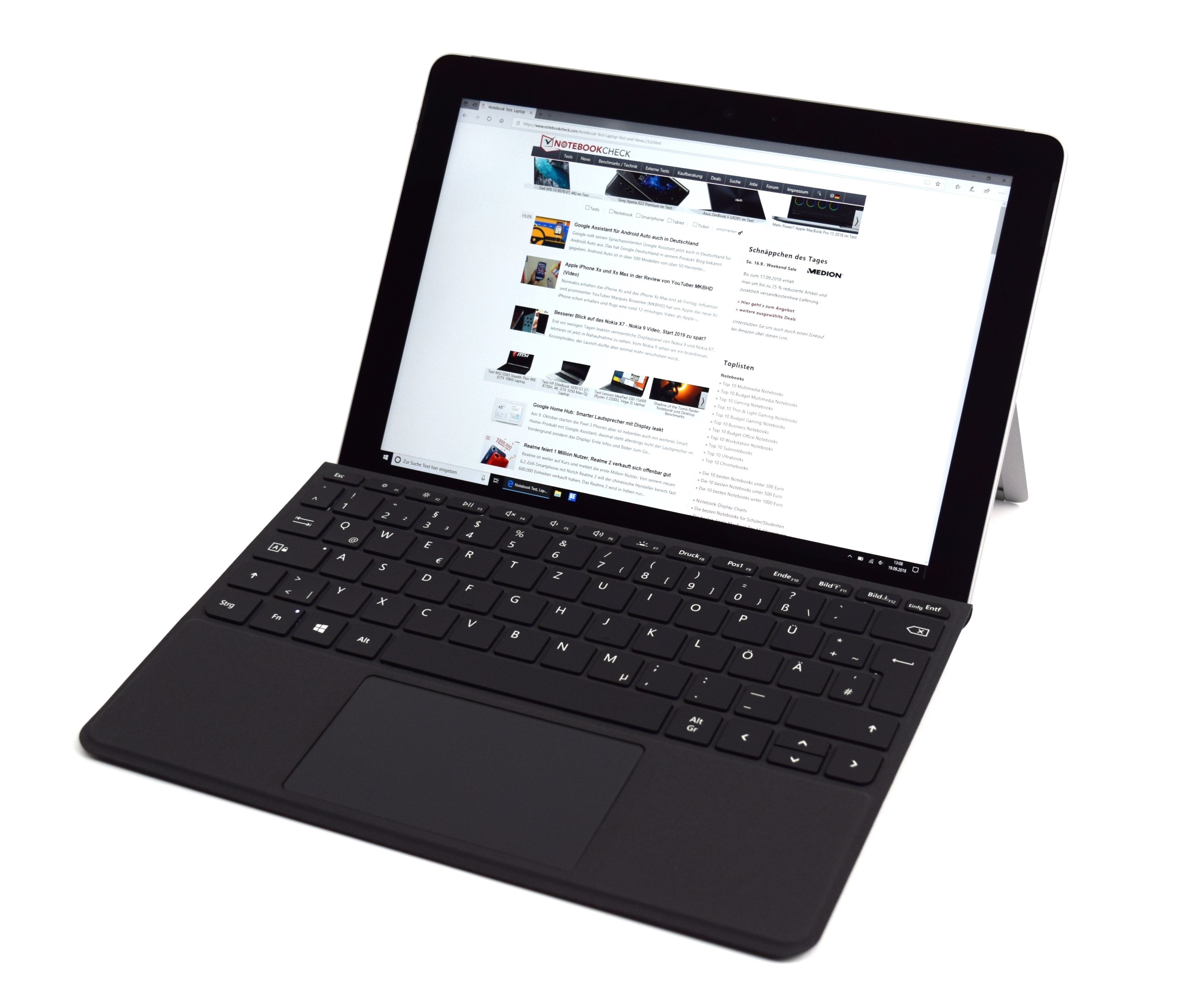microsoft surface go sales